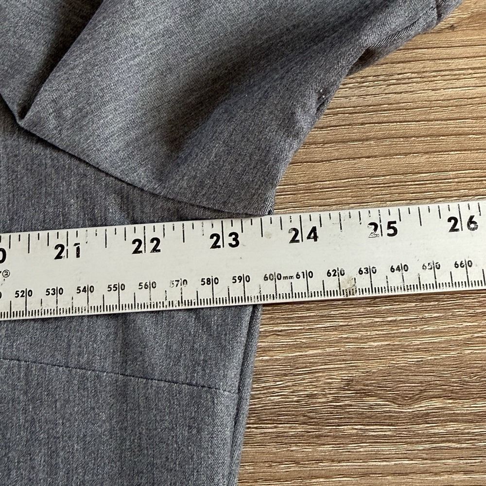 Figs Scrubs Technical Collection Short Sleeve Top Womens XL Charcoal Gray - Picture 7 of 10